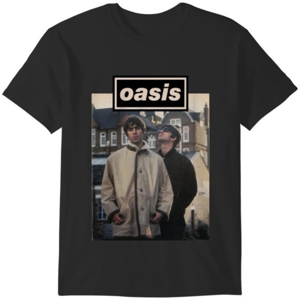 Oasis Tshirt Oasis Band Tee Classic Retro Unisex Tshirt